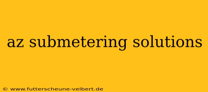 az submetering solutions