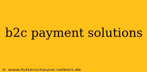b2c payment solutions