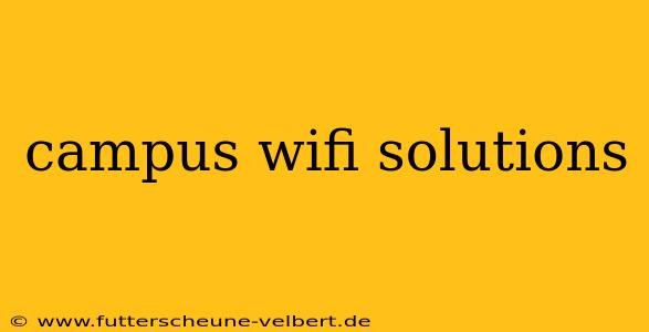 campus wifi solutions