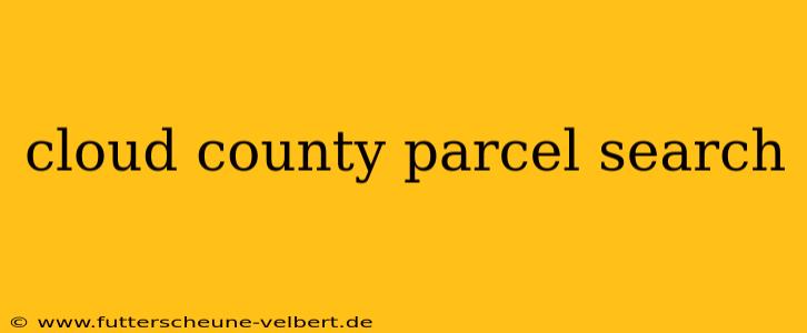 cloud county parcel search