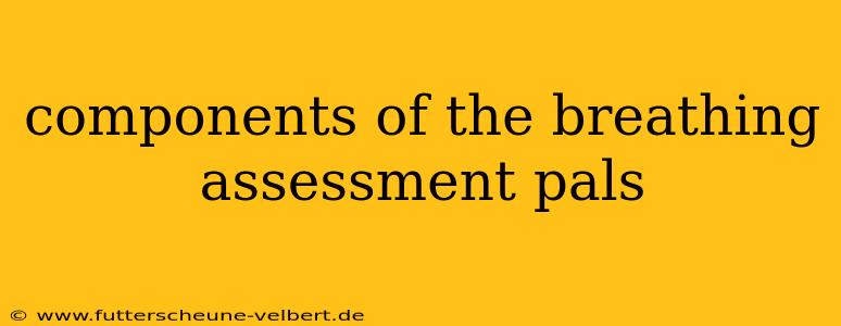components of the breathing assessment pals
