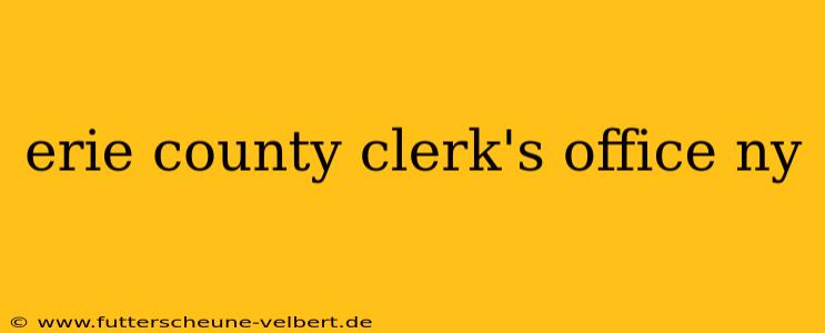 erie county clerk's office ny