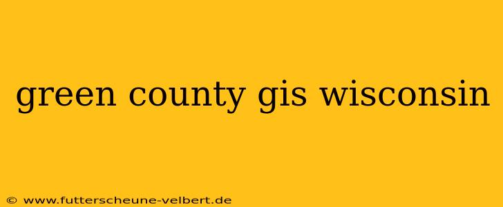 green county gis wisconsin