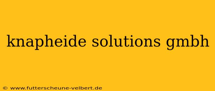 knapheide solutions gmbh