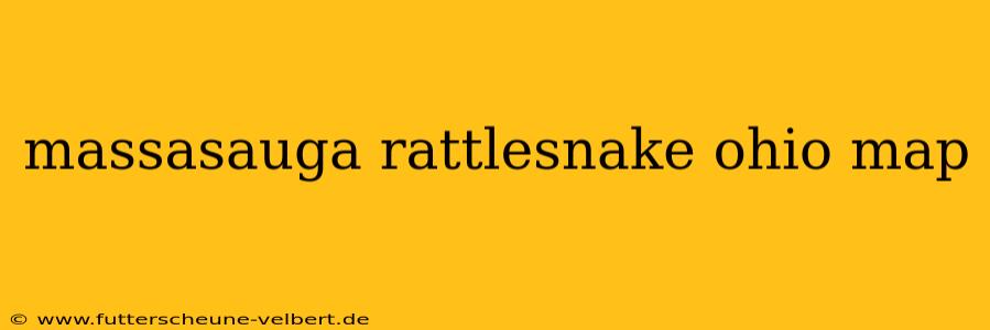 massasauga rattlesnake ohio map