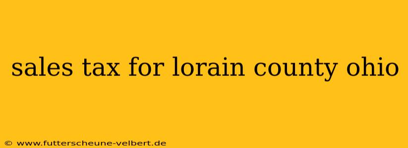 sales tax for lorain county ohio