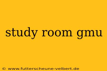 study room gmu