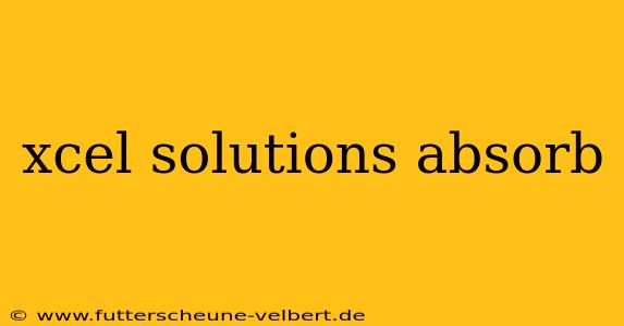 xcel solutions absorb